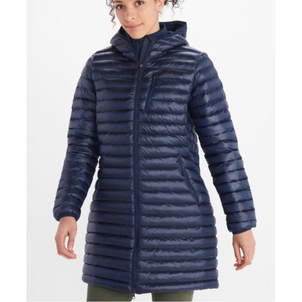 Marmot Long Avant Featherless Insulated Hoodie - Women's NWT navy